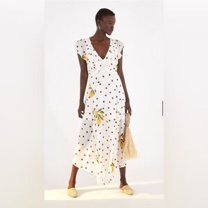 Farm Rio Cashew Dot Maxi Dress- size medium